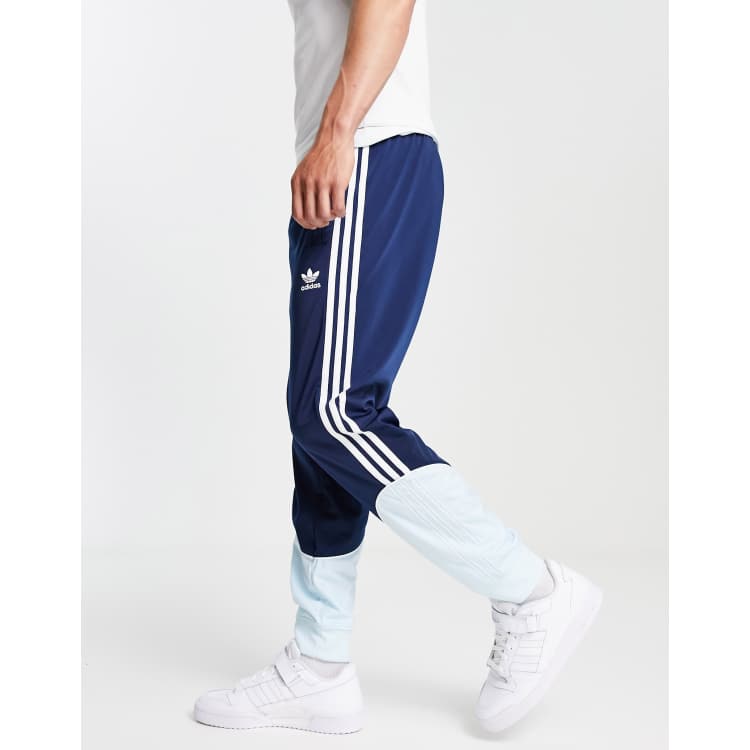 prieel camouflage Vermeend adidas Originals SPRT tricot track pants in navy and blue | ASOS