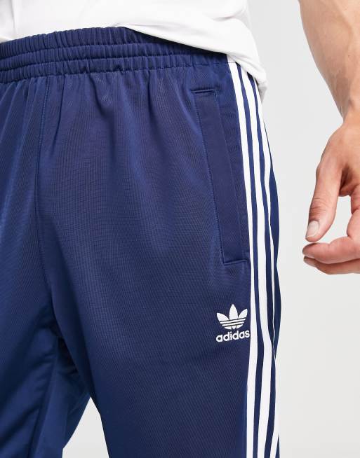 adidas Originals SPRT tricot track pants in navy and blue