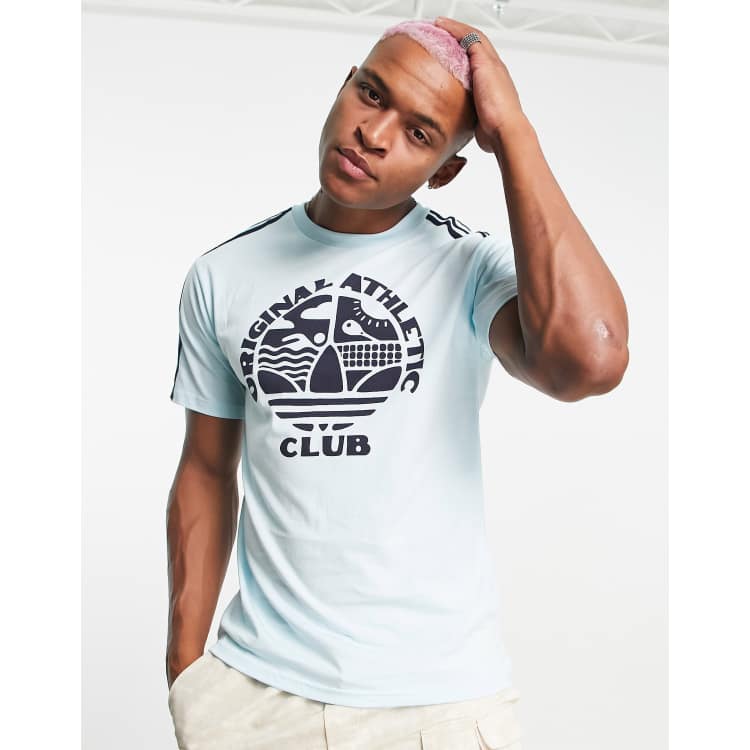 SPRT US graphic T-shirt in blue | ASOS