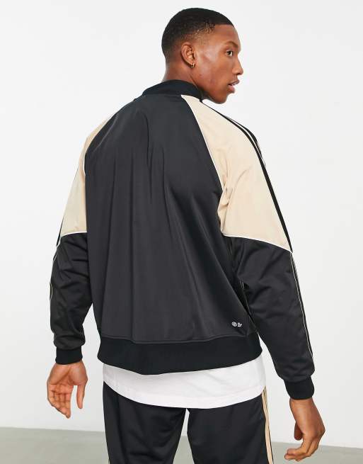 Bomber track jacket hot sale