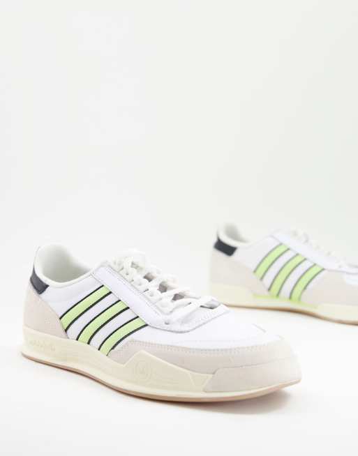 adidas Originals Squash Super trainers in white