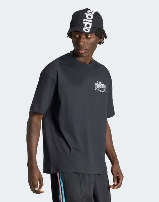 adidas Originals – SST Arch – T-Shirt in Schwarz, 3 von 4