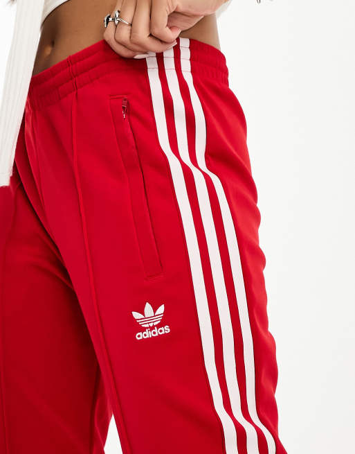 Adidas sst clearance rouge