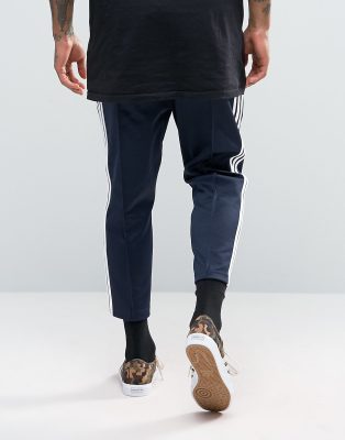 adidas relaxed cropped track pants