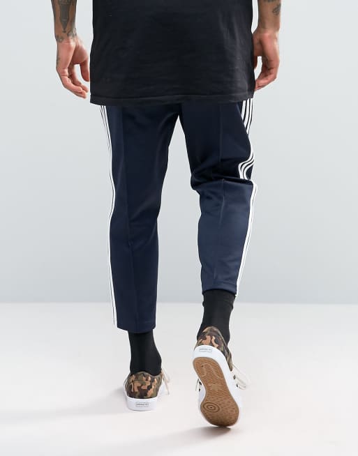 Adidas cropped track discount pants