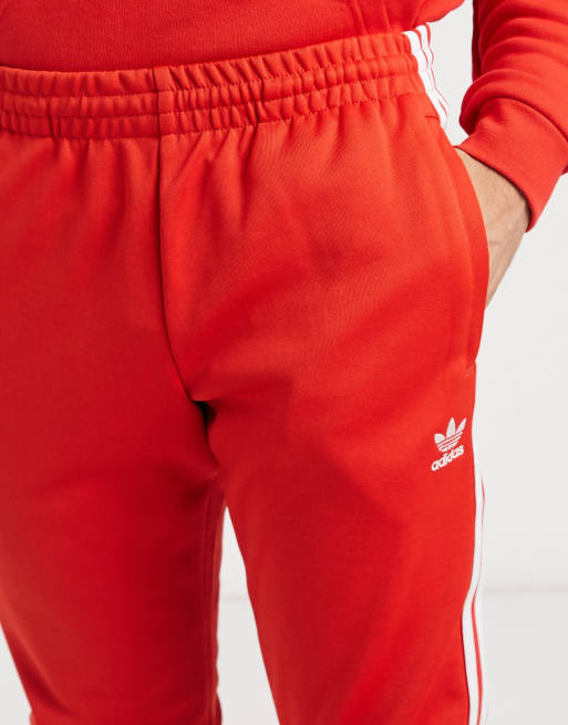 Adidas discount sst rood