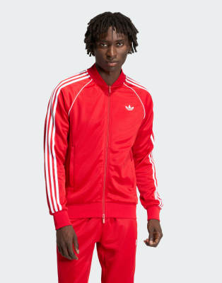Originals - SST - Trainingsoberteil in Better Scarlet/Weiß-Rot Rot S