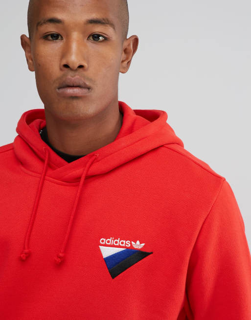 descanso Fragua cueva adidas Originals St Petersburg Pack Anichkov Hoodie In Red BS2196 | ASOS