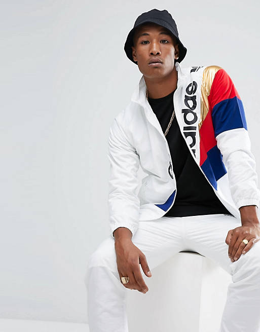 adidas Originals St Petersburg Pack Tribe Track Jacket In White BQ2014 ...