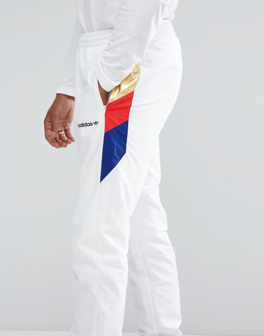 Adidas tribe pants store white