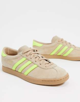 adidas yellow stripe shoes