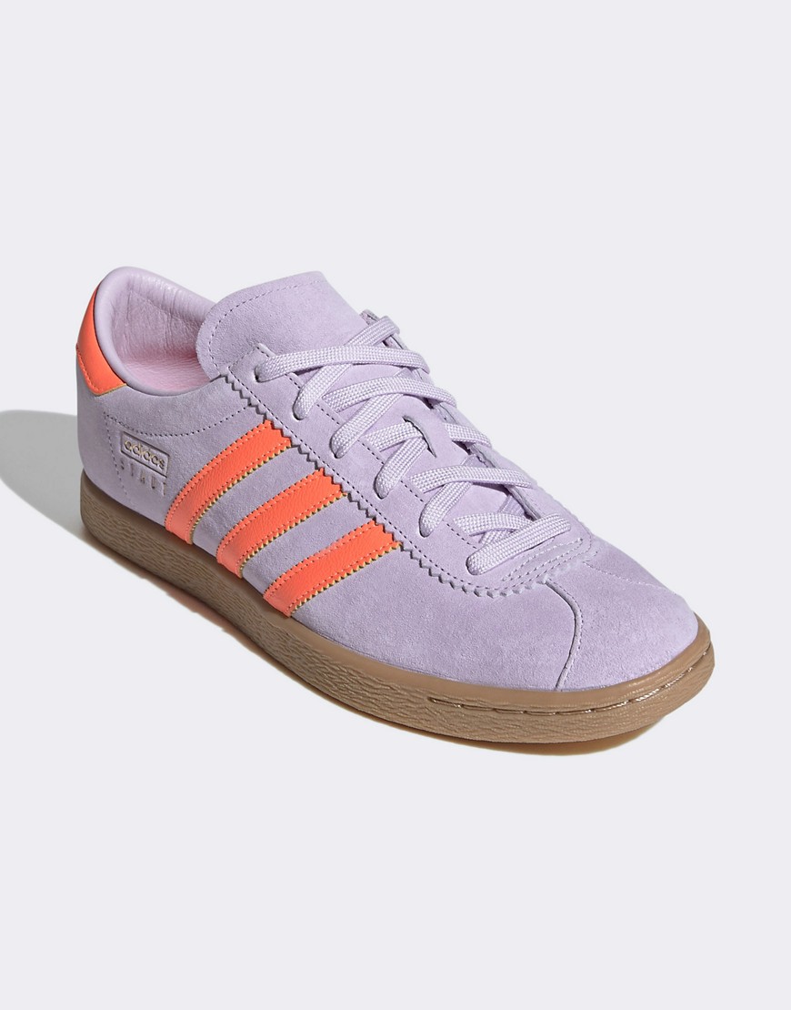 adidas Originals - Stadt - Sneakers lilla e arancioni-Viola