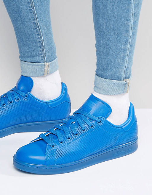 adidas Originals Stan Smith adicolor Sneakers In Blue S80246 | ASOS