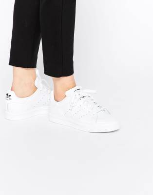 all white stan smiths