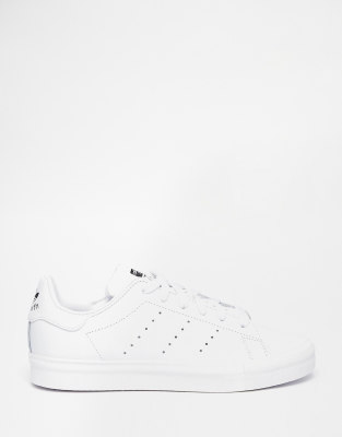 adidas originals stan smith all over white sneakers