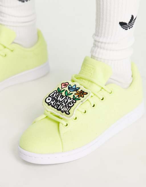 adidas Originals Stan Smith Always Original sneakers in yellow