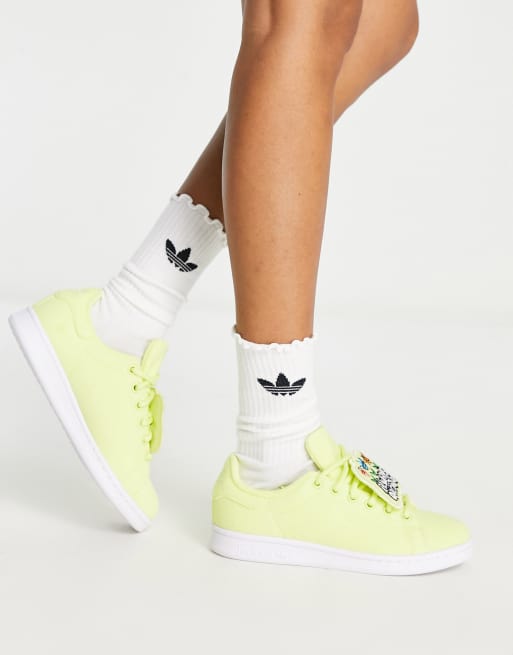 Adidas originals stan smith womens sale yellow