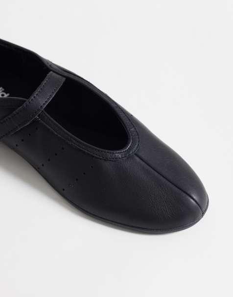 adidas Originals Stan Smith ballerina i sort - view 1