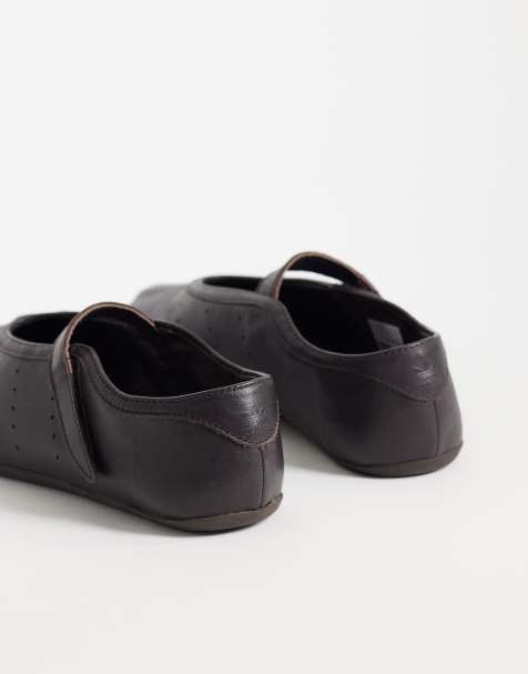 adidas Originals - Stan Smith - Ballerina's in donkerbruin - view 1
