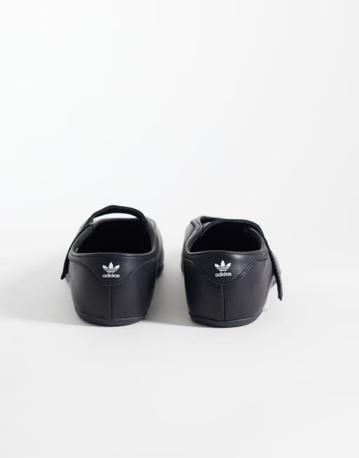 adidas Originals Stan Smith ballet flat in black , 3 of 4