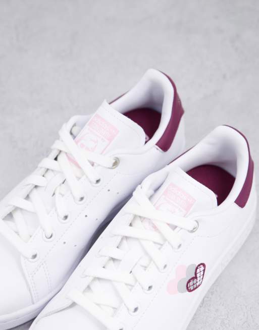 adidas Originals Stan Smith Baskets d tail c ur triple