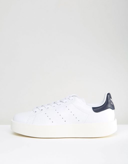 adidas Originals Stan Smith Baskets semelle double Blanc