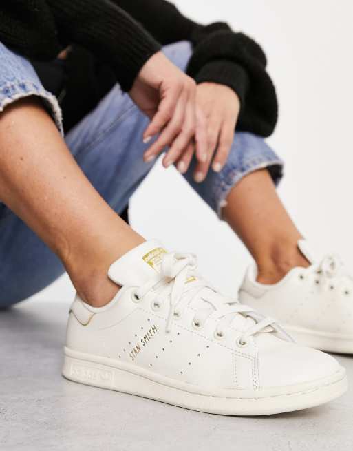 Basket adidas shop stan smith doré