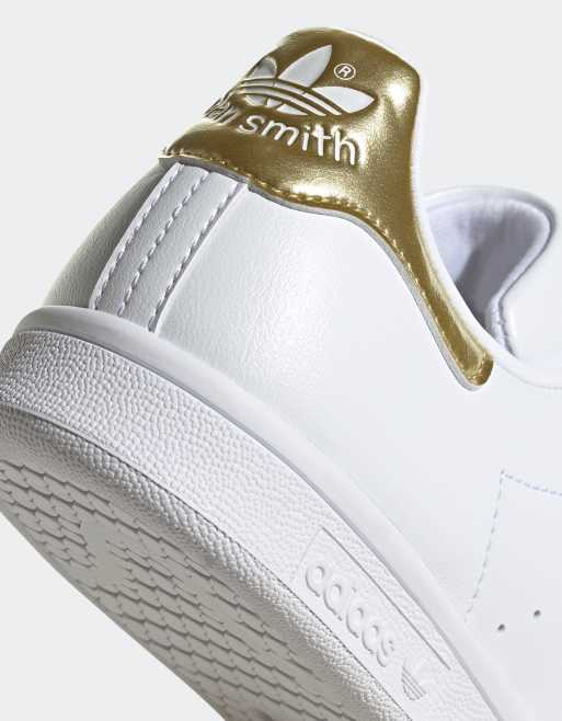 Stan smith 2025 blanche doré