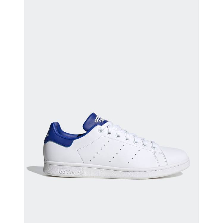 Stan smith cheap bleu et blanche