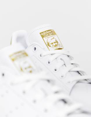 adidas stan smith bout doré