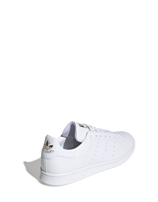 adidas Originals Stan Smith Baskets Blanc et dor ASOS