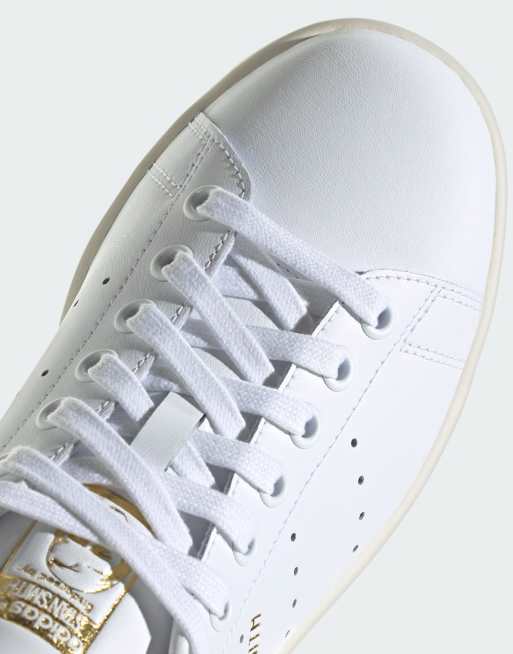 Stan smith blanche store et leopard