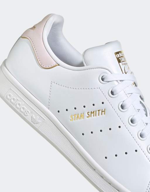 Stan smith femme rose best sale et blanche