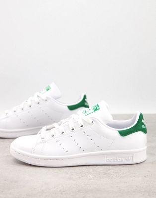 adidas Originals - Stan Smith - Baskets - Blanc et vert - WHITE