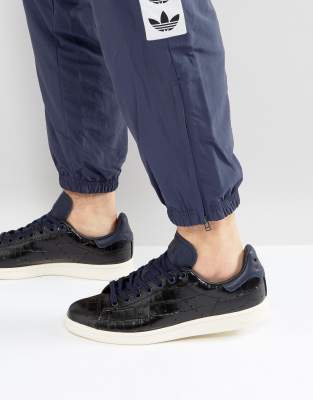 original stan smith croco bleu