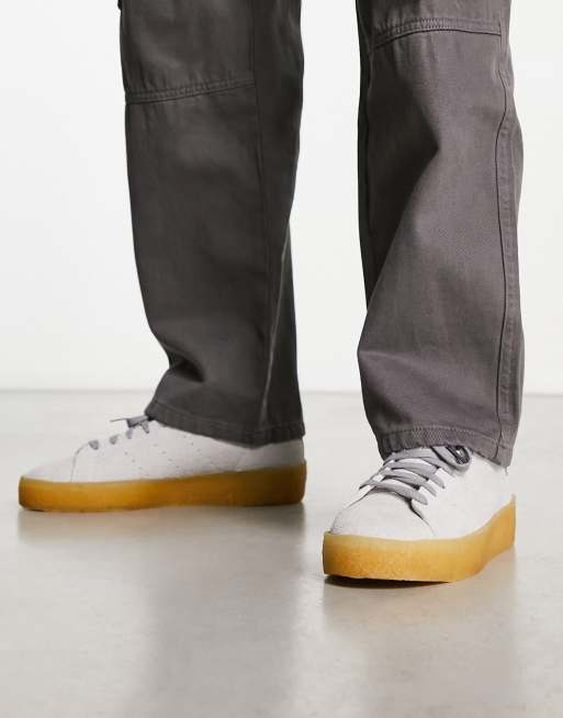 adidas Originals - Stan Smith - Baskets en crêpe - Gris