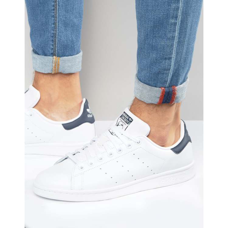 baskets stan smith vntg en cuir blanc