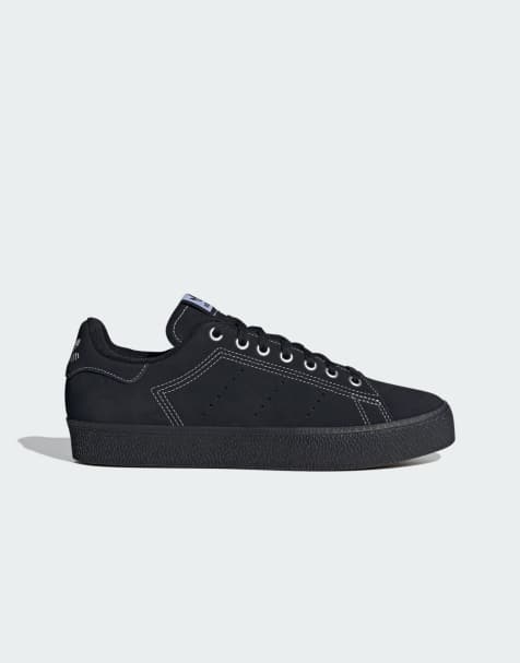 Adidas stan smith top noir scratch