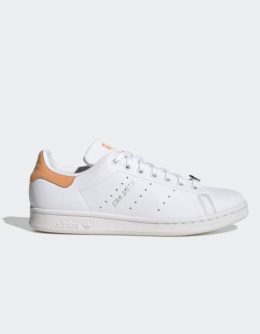 adidas Originals - Stan Smith - Baskets - White/Acid Orange