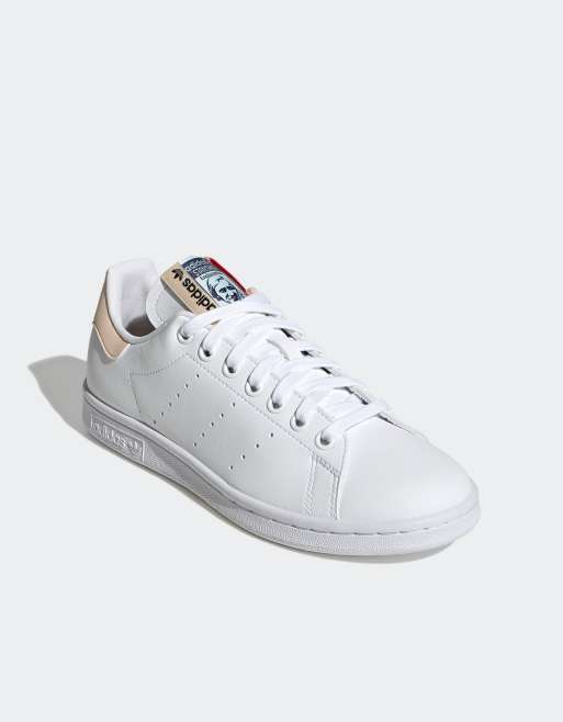 adidas Originals - Stan Smith - Baskets - White/Bliss Orange