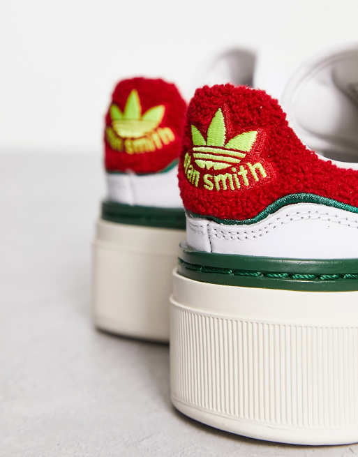 Adidas original stan smith cheap 2 rouge