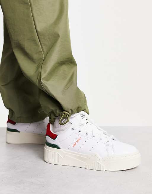 stan smith shoes red and white