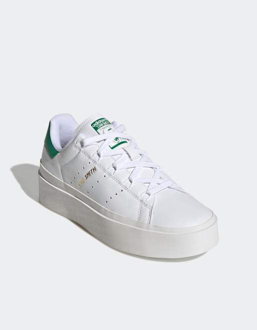 Stan smith hotsell plateforme blanche