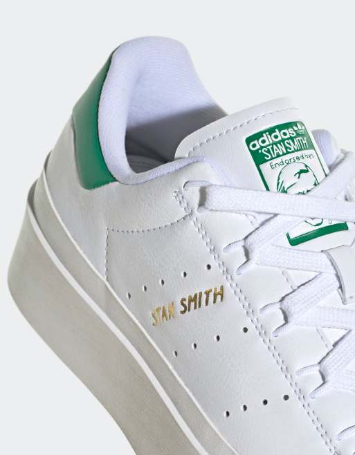 Chaussure adidas blanche et verte best sale