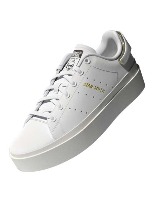 adidas Originals Stan Smith Bonega Sneaker in gebrochenem WeiB ASOS