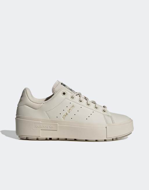 adidas Originals Stan Smith Bonega sneakers in off white