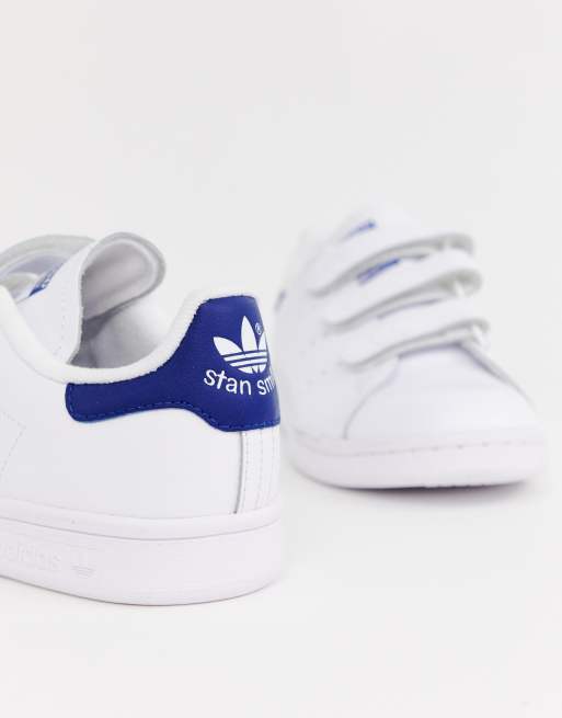adidas Originals - Stan Smith CF - Sneakers bianco e blu navy, 2 di 4
