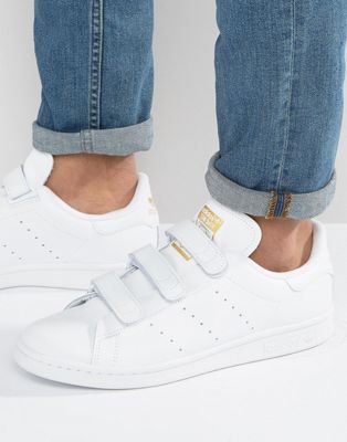 adidas Originals Stan Smith CF Sneakers In White S75188 | ASOS