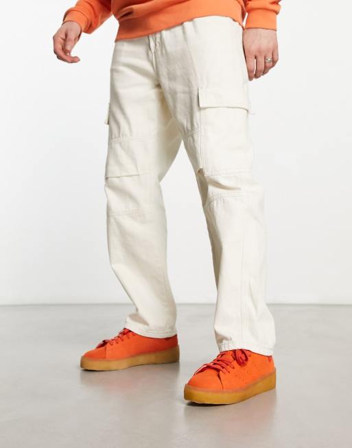 adidas Originals Stan Smith Crepe Sneaker in Orange ASOS