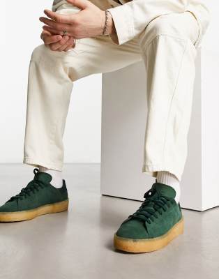 Stan smith suede green sale